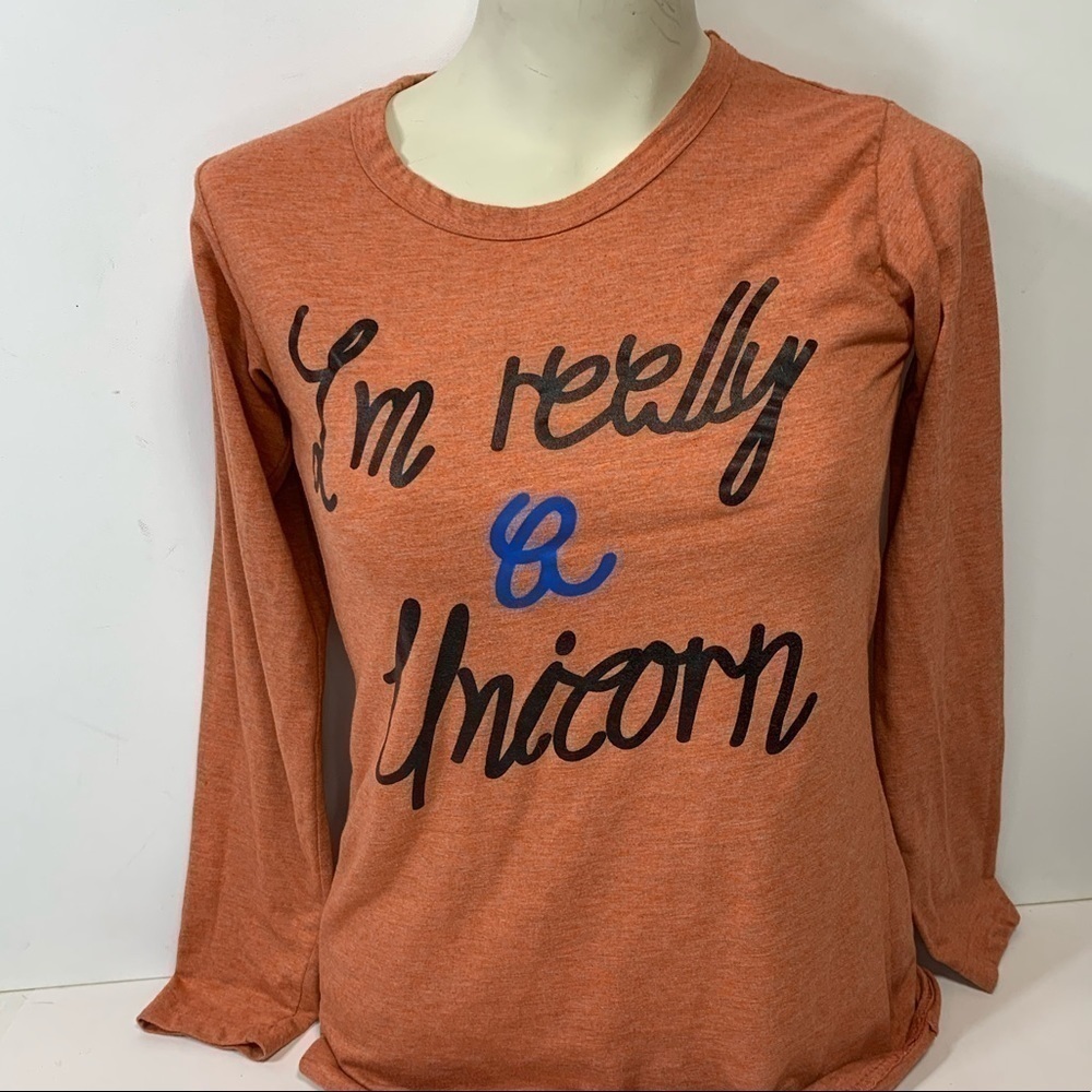 "i'm Really a Unicorn" Long Sleeve Top